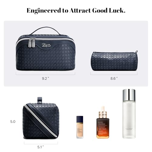 Travel Makeup Bag for Women (M-07Blue)