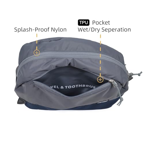 Travel Toiletry Bag 8L (Ash Grey / 8L)