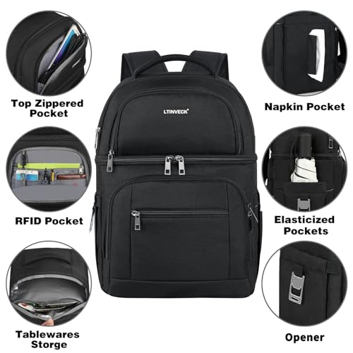 Cooler Backpack (Black)