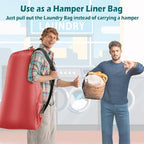 Heavy Duty Laundry Bag (Red / 48" x 28" x 1")