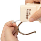Mechanical Luggage Scale with Tape Measure (Cream)