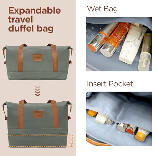 Expandable Luggage (Dark Green / DB/TB/28in)