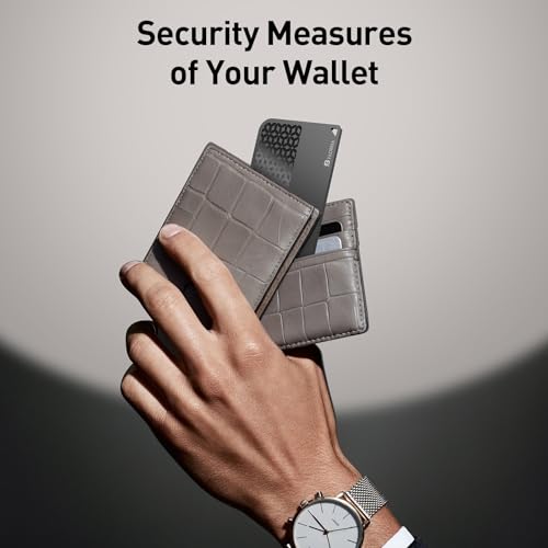 2026 Apple MFi Certified Wallet Tracker Smart Card for Find My iPhone Ultra Thin Air Tracker Tag for Travel