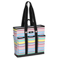 Rocket Pocket Utility Tote Bag (Ripe Stripe)