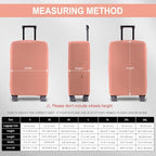 Travel Luggage Cover (Pink / 28-29 inch)