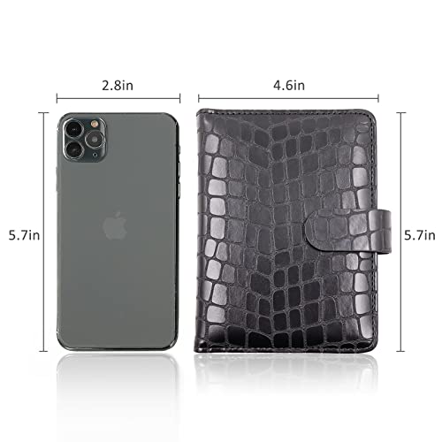 Premium Leather Passport Holder Covers Case (AI-Stone-black)