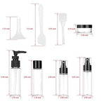 11 PCS Travel Bottles Kit (black)