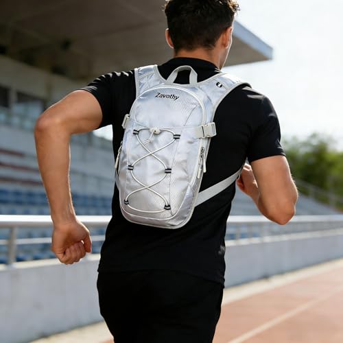 Lightweight Hydration Backpack (Silver)