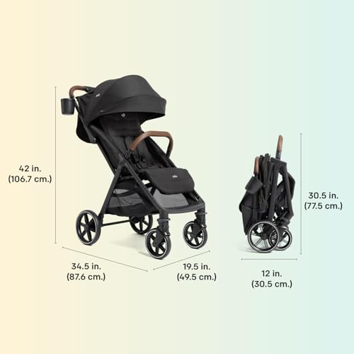 Nutmeg Compact Lightweight Travel Stroller (Thunder)