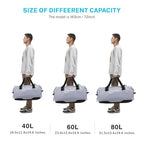 Waterproof Duffel Bag (Gray / 60L)