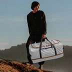 Wheeled Collapsible Duffel Bag 110L (Gray)
