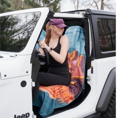 Sprints Athletic Running Towel, Full-Sized, Car Seat Cover - Image 4