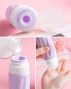 Travel Size Toiletries 8 Pack (3oz bottle 1oz jar / Lavender)