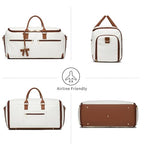 Carry On Garment Bag for Travel (Whtie / Travel)