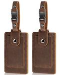 Luggage Tags for Suitcases (Coffee)