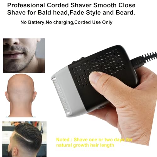 Corded Electric Foil Shaver (Black)