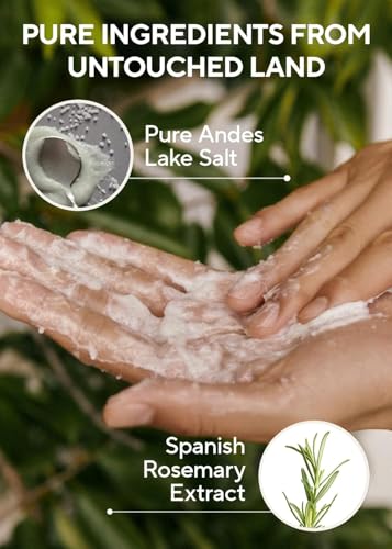 Rosemary Salt Scrub Shampoo (04. Rosemary Scrub Shampoo 1 Pack)