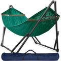 Double Hammock with Stand Included for 2 Persons (1. Peacock)