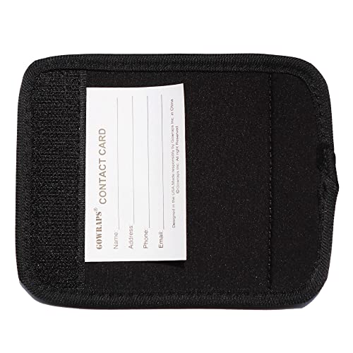 Neoprene Luggage Handle Wraps for Suitcases Bright Color Luggage Tags (Violet)