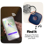 Tile Bluetooth Tracker (Black/Pink Punch/Navy Blaze / 4-Pack)