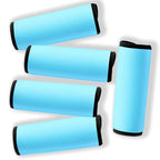 Neoprene Luggage Handle Wraps for Traveling Bright Color Luggage Identifiers (Babyblue)