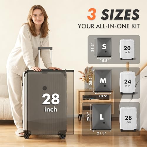 Vacuum Seal Bags for Clothing Travel & Home Storage