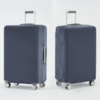 Travelkin Luggage Covers For Suitcase Tsa Approved Suitcase Cover Protector (Navy-Blue / L)