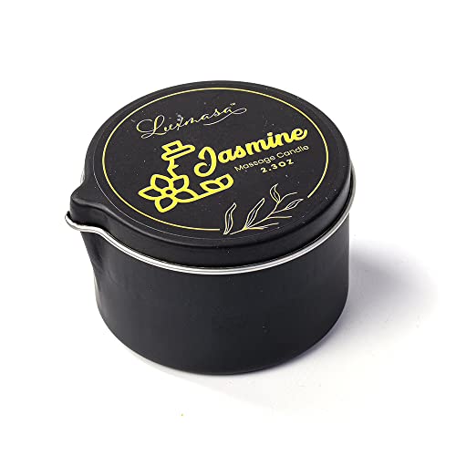 Massage Candle Oil Low Temp Body Relaxation Jasmine 2.35 oz