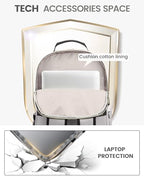Laptop Backpack for Women (Grey / 17-Inch)