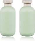 6.8oz Squeeze Bottles with Flip Cap, Refillable Plastic Travel Bottles by UMETASS