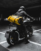 Waterproof Motorcycle Duffel Bag Tail Bag 30L Dry Bags Luggage (30L / Yellow)