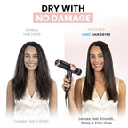 Ionic Hair Dryer with Diffuser (Black)