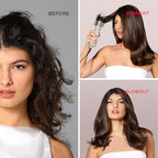 Hair Blow Dryer Brush (Gold)