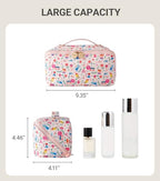 Travel Makeup Bag for Women (Sunshine Kitty)