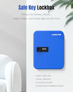 20 Keys Key Lock Box with Code (Blue / 20 Keys)