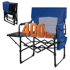 2 Pack Folding Director Chair for Outdoor (Blue)