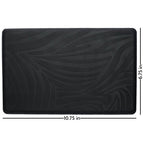 Heat Resistant Station Mat for Hair Straightener (1 Pack (Black, 10.75"x6.75"))