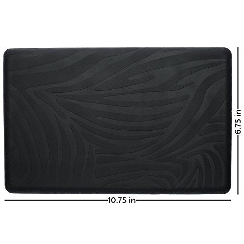Heat Resistant Station Mat for Hair Straightener (1 Pack (Black, 10.75"x6.75"))