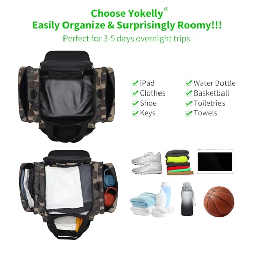 20 inch Sports Duffel Bag (Camo / 20 inch)