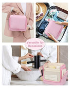 Travel Hanging Toiletry Bag (Pink / Large)