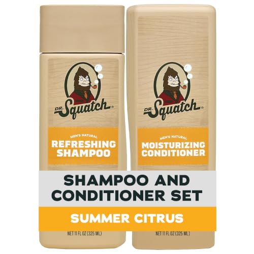 Men's Natural Shampoo and Conditioner Set
