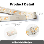 Luggage Straps for Suitcases (Orange Tabby)