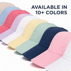 Womens Sunblocker UPF 50 Wide Brim Ponytail Sun Hat (One Size / Lavender)