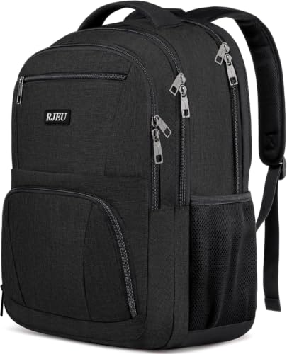 School Backpack for Teen Boys (15.6 inch / Black1)