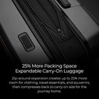 ZDX Essential 22 Inch Carry (22" Hardside Carry-On / Ocean)
