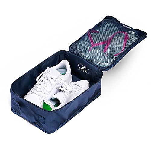 Travel Shoe Bags (Navy / 4 Packs)