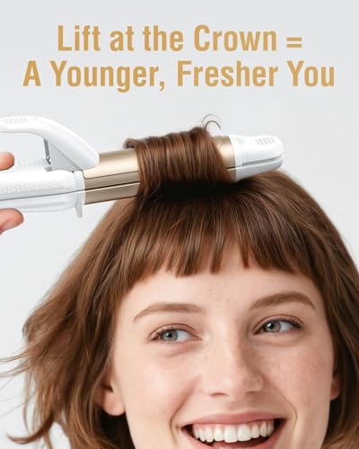 Travel Curling Iron Mini (Golden Years - 450℉ for Thick/Coarse Hair Only)
