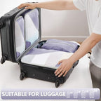 Packing Cubes for Travel (09 Purple Gray)