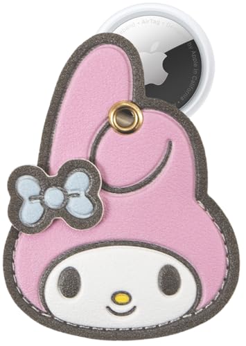 x Sanrio Character Keychain Case Compatible with Apple AirTag (My Mel Ody)