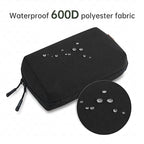 Electronic Organizer Travel Case Bag for Cables (Black / Plus)